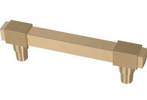 Liberty P43204C-CZ 3 3/4" Fluted Square Cabinet Drawer Pull Champagne Bronze Liberty P43204C-CZ 3 3/4" Fluted Square Cabinet Drawer Pull Champagne Bronze