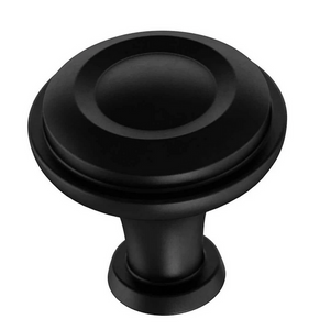 Liberty P38495C-FB 1 1/4" Flat Black Rustic Farmhouse Cabinet Drawer Knob Liberty P38495C-FB 1 1/4" Flat Black Rustic Farmhouse Cabinet Drawer Knob