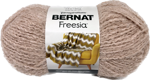 Bernat Freesia Wool Blend Bulky Knitting & Crochet Yarn Pink Dust