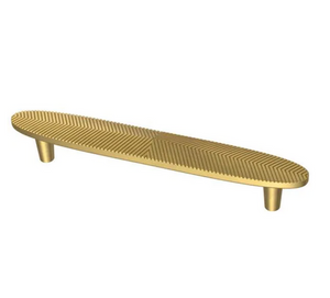 Liberty P39355C-117 6 5/16" Modern Herringbone Cabinet Pull Brushed Brass Liberty P39355C-117 6 5/16" Modern Herringbone Cabinet Pull Brushed Brass