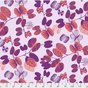 Free Spirit Bookhou After The Rain Butterfly Leaves Coral Cotton Fabric By The Yard Free Spirit Bookhou After The Rain Butterfly Leaves Coral Cotton Fabric By The Yard