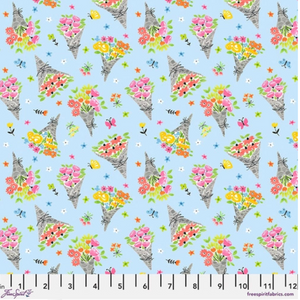 Anne Keenan Higgins Bonjour Paris Daily Bouquet Fabric by The Yard Anne Keenan Higgins Bonjour Paris Daily Bouquet Fabric by The Yard