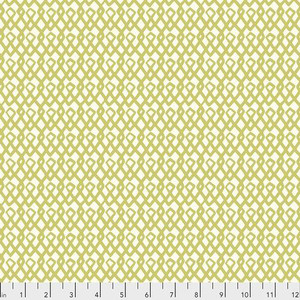 Free Spirit Scion Eloisa Ristikko Lime Cotton Fabric By The Yard Free Spirit Scion Eloisa Ristikko Lime Cotton Fabric By The Yard