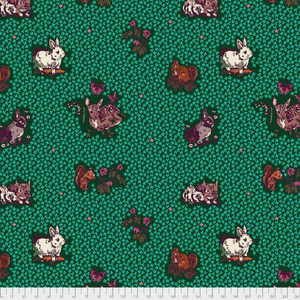 Free Spirit Natalie Lete Woodland Walk Lucky Animals Mint Cotton Fabric By Yard Free Spirit Natalie Lete Woodland Walk Lucky Animals Mint Cotton Fabric By Yard