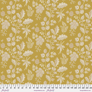 Free Spirit Sanderson Woodland Blooms Warwick Saffron Fabric By The Yard Free Spirit Sanderson Woodland Blooms Warwick Saffron Fabric By The Yard