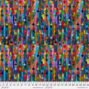 Free Spirit Sue Penn Happy Blooms Carnival Multi Cotton Fabric By The Yard Free Spirit Sue Penn Happy Blooms Carnival Multi Cotton Fabric By The Yard