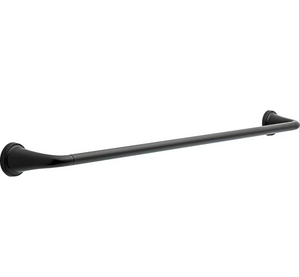 Delta LRK24-MB Larkin Bath 24" Towel Bar Matte Black Finish Delta LRK24-MB Larkin Bath 24" Towel Bar Matte Black Finish