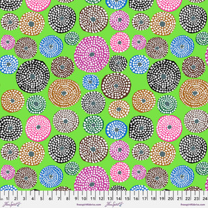 Free Spirit Kaffe Fassett Disks Lime Cotton Fabric By The Yard Free Spirit Kaffe Fassett Disks Lime Cotton Fabric By The Yard