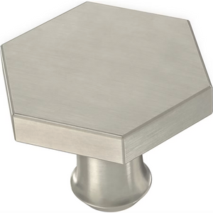 Brainerd P42267W-SN Satin Nickel 1 1/4" Hexagon Cabinet & Drawer Knob Brainerd P42267W-SN Satin Nickel 1 1/4" Hexagon Cabinet & Drawer Knob