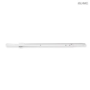 D68822C-WTS-C 22" Euro Self Closing White Drawer Slides Set of 2