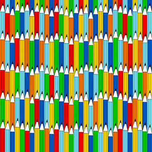Blank Quilting Top of the Class Colored Pencils Blue Cotton Fabric By The Yard Blank Quilting Top of the Class Colored Pencils Blue Cotton Fabric By The Yard