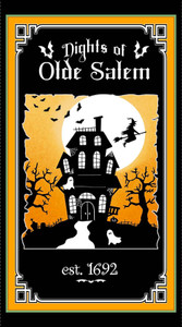 Henry Glass Nights of Olde Salem Glow 24" Panel Multi  Fabric By The Panel Henry Glass Nights of Olde Salem Glow 24" Panel Multi  Fabric By The Panel