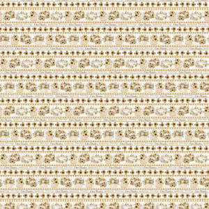 Henry Glass Autumn Elegance Metallic Border Stripe Cream Fabric By The Yard Henry Glass Autumn Elegance Metallic Border Stripe Cream Fabric By The Yard