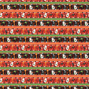 Studio E Hello Glow Halloween Novelty Stripe Multi Cotton Fabric By The Yard Studio E Hello Glow Halloween Novelty Stripe Multi Cotton Fabric By The Yard