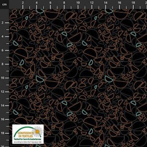 Stof European Quilting Best Bits Fruit Slices Black Cotton Fabric By The Yard Stof European Quilting Best Bits Fruit Slices Black Cotton Fabric By The Yard