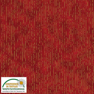 Stof Star Sprinkle Cracked Lines Red Gold Cotton Fabric By The Yard Stof Star Sprinkle Cracked Lines Red Gold Cotton Fabric By The Yard