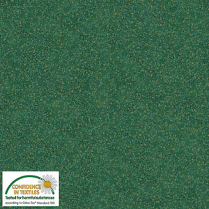 Stof Star Sprinkle Dust Sprinkles Green Gold Cotton Fabric By The Yard Stof Star Sprinkle Dust Sprinkles Green Gold Cotton Fabric By The Yard
