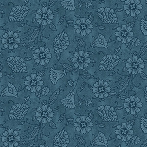 Blank Quilting Ashton Collection Floral Teal Cotton Fabric By The Yard Blank Quilting Ashton Collection Floral Teal Cotton Fabric By The Yard