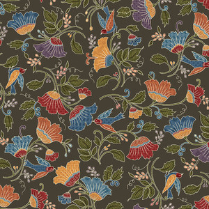 Blank Quilting Ashton Collection Lg Floral Brown Cotton Fabric By The Yard Blank Quilting Ashton Collection Lg Floral Brown Cotton Fabric By The Yard