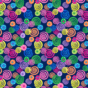 Blank Quilting Pocketful of Sunshine Scrolls Blue Cotton Fabric By The Yard Blank Quilting Pocketful of Sunshine Scrolls Blue Cotton Fabric By The Yard