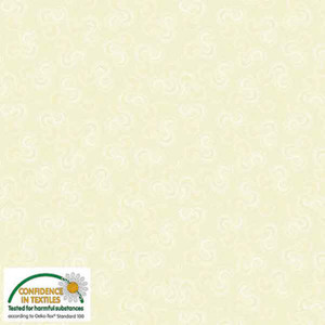 Stof European Colour Harmony Dotted Graphics Cream Cotton Fabric By The Yard Stof European Colour Harmony Dotted Graphics Cream Cotton Fabric By The Yard
