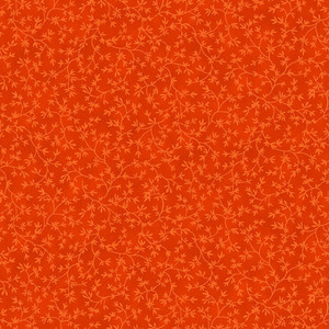 Stof European Quilters Coordinates Branches Orange Cotton Fabric By The Yard Stof European Quilters Coordinates Branches Orange Cotton Fabric By The Yard