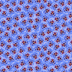 Blank Quilting Pansy Prose Packed Pansy Periwinkle Cotton Fabric By The Yard Blank Quilting Pansy Prose Packed Pansy Periwinkle Cotton Fabric By The Yard
