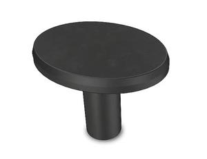 Liberty P44399W-FB 1 1/10" (28mm) Flat Black Foundations Cabinet & Drawer Knob 10 Pack Liberty P44399W-FB 1 1/10" (28mm) Flat Black Foundations Cabinet & Drawer Knob 10 Pack