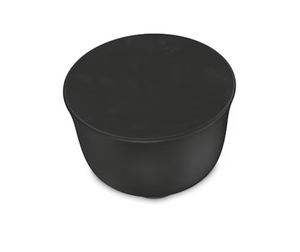 Liberty P33969W-FB 1 3/16" Gathered Cabinet Drawer Knob Flat Black Finish Liberty P33969W-FB 1 3/16" Gathered Cabinet Drawer Knob Flat Black Finish