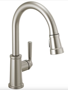 Peerless P7923LF-SS Westchester Single Handle High Spout Kitchen Faucet Stainless Steel Finish Peerless P7923LF-SS Westchester Single Handle High Spout Kitchen Faucet Stainless Steel Finish