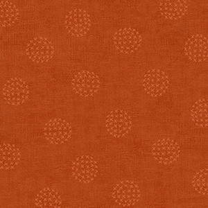 Stof European Basically Dots Formed By Crosses Cognac Cotton Fabric By The Yard Stof European Basically Dots Formed By Crosses Cognac Cotton Fabric By The Yard