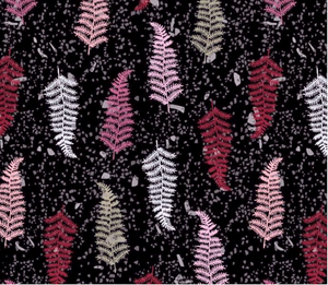 Stof European Marble Yard Multi Leaves Black Cotton Quilting Fabric By The Yard Stof European Marble Yard Multi Leaves Black Cotton Quilting Fabric By The Yard