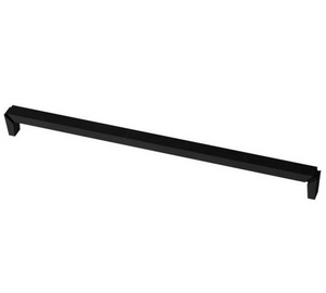 Liberty P39416C-FB 12" Modern Notched Cabinet Drawer Pull Matte Black Liberty P39416C-FB 12" Modern Notched Cabinet Drawer Pull Matte Black