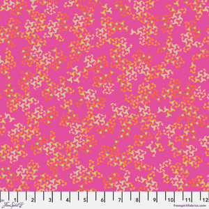 Victoria Findlay Wolfe Next Door Garden Meander Pink Cotton Fabric by The Yard Victoria Findlay Wolfe Next Door Garden Meander Pink Cotton Fabric by The Yard