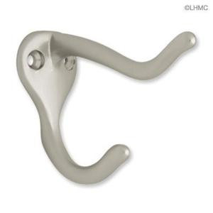 B59303Z-SN Satin Nickel Double Coat, Hat, Robe Hook