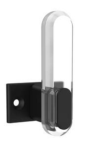 Liberty B43375-BCL 3" Matte Black & Clear Pill Hook Coat, Hat, Robe Hook Liberty B43375-BCL 3" Matte Black & Clear Pill Hook Coat, Hat, Robe Hook