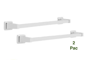 Franklin Brass Futura Bath 24" Towel Bar Chrome Finish 2 Pack Franklin Brass Futura Bath 24" Towel Bar Chrome Finish 2 Pack