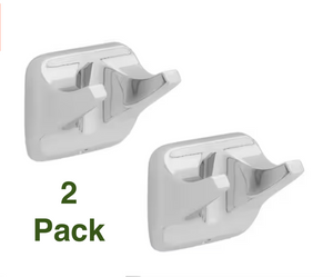 Franklin Brass Futura Bath Robe & Towel Hook Chrome Finish 2 Pack Franklin Brass Futura Bath Robe & Towel Hook Chrome Finish 2 Pack