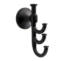 Delta ACC35-MB Accolade Progressions Adjustable Multi-Purpose Hook Matte Black Finish Delta ACC35-MB Accolade Progressions Adjustable Multi-Purpose Hook Matte Black Finish