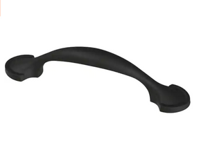 Liberty P11871C-FB Flat Black 3" Half Round Spoon Foot Cabinet & Drawer Pull Liberty P11871C-FB Flat Black 3" Half Round Spoon Foot Cabinet & Drawer Pull