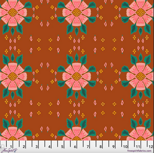 Free Spirit Nathalie Lete Folk Heart Eyelet Amber Cotton Fabric By The Yard Free Spirit Nathalie Lete Folk Heart Eyelet Amber Cotton Fabric By The Yard
