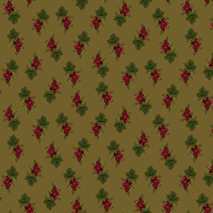 Henry Glass Scraps Of Kindness Grape Clusters Olive Fabric By The Yard Henry Glass Scraps Of Kindness Grape Clusters Olive Fabric By The Yard