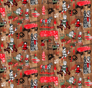 Studio E Vintage Whispers From Santa Toys On Woodgrain Fabric By The Yd Studio E Vintage Whispers From Santa Toys On Woodgrain Fabric By The Yd