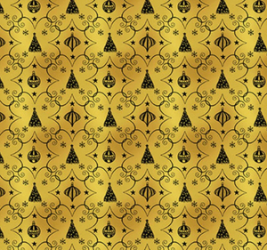 Henry Glass All Spruced! Ditsy Trees w Ornaments Gold Cotton Fabric By The Yard Henry Glass All Spruced! Ditsy Trees w Ornaments Gold Cotton Fabric By The Yard