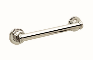 Ginger 2763/PC Circe 24" Designer 1 1/4" ADA Grab Bar Polished Nickel Finish Ginger 2763/PC Circe 24" Designer 1 1/4" ADA Grab Bar Polished Nickel Finish