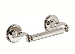 Ginger Designer Bath Circe Double Post Toilet Paper Holder Polished Nickel Ginger Designer Bath Circe Double Post Toilet Paper Holder Polished Nickel