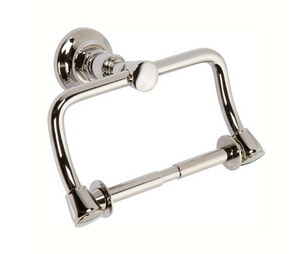 Ginger Designer Bath Eavon Single Post Toilet Paper Holder Polished Nickel Ginger Designer Bath Eavon Single Post Toilet Paper Holder Polished Nickel