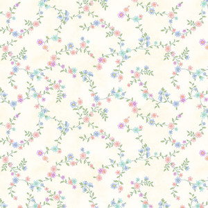 Henry Glass Dorothy Jean's Flowers Garden Vines Cream Cotton Fabric By The Yard Henry Glass Dorothy Jean's Flowers Garden Vines Cream Cotton Fabric By The Yard