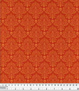 Studio E Spooky Night Small Damask Orange Cotton Fabric by The Yard Studio E Spooky Night Small Damask Orange Cotton Fabric by The Yard