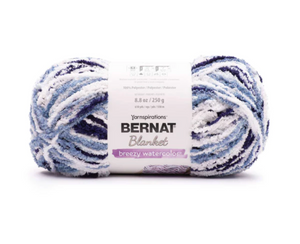 Bernat Blanket Breezy Watercolor Liquid Ink 250g Knitting & Crochet Yarn Bernat Blanket Breezy Watercolor Liquid Ink 250g Knitting & Crochet Yarn